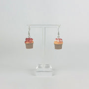 Velvet Vanilla Cupcake Earrings
