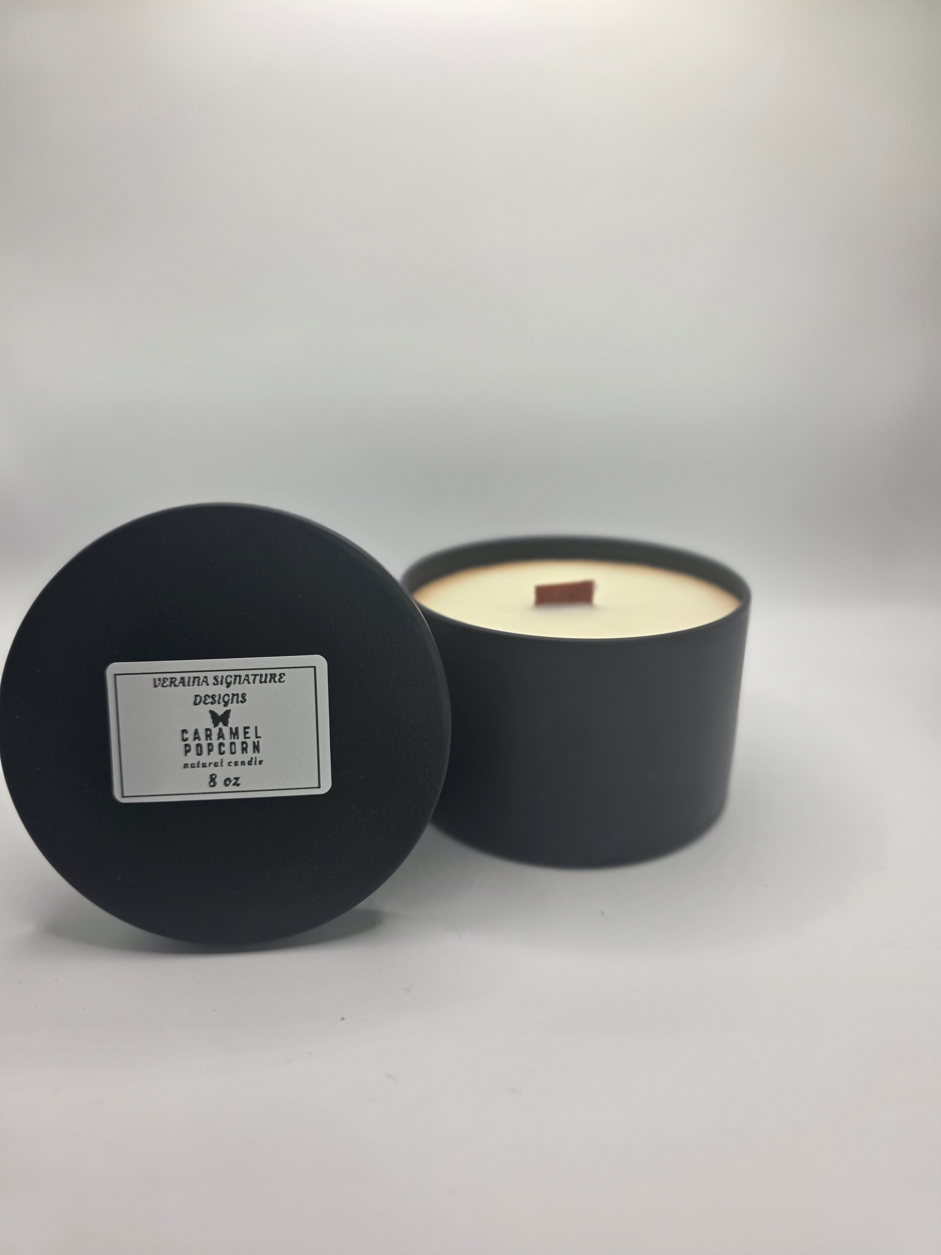 Caramel Popcorn Soy Wax Candle