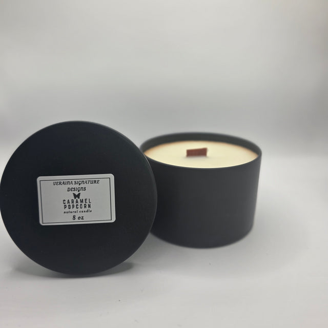 Caramel Popcorn Soy Wax Candle