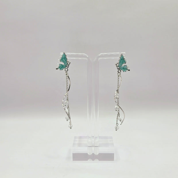 Wispy Butterfly Earrings