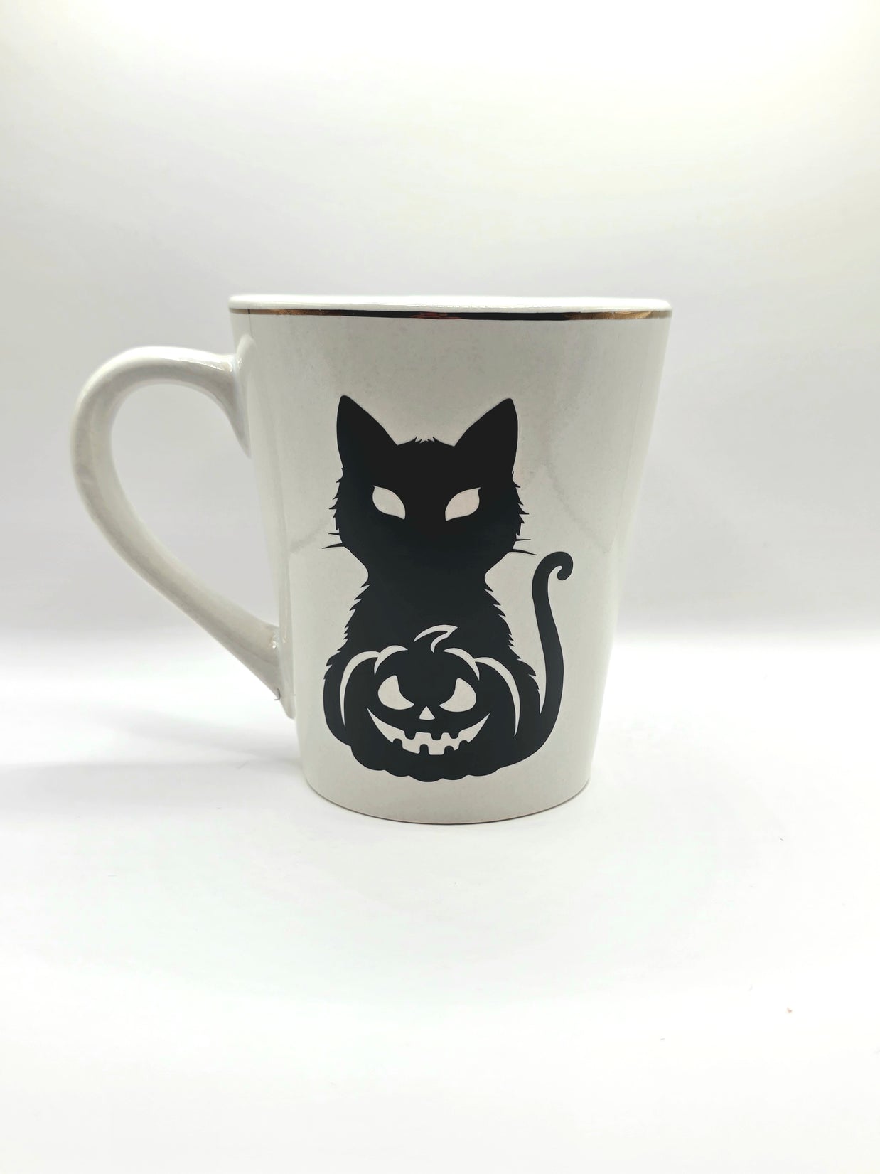 Bewitched Cat Halloween Mug