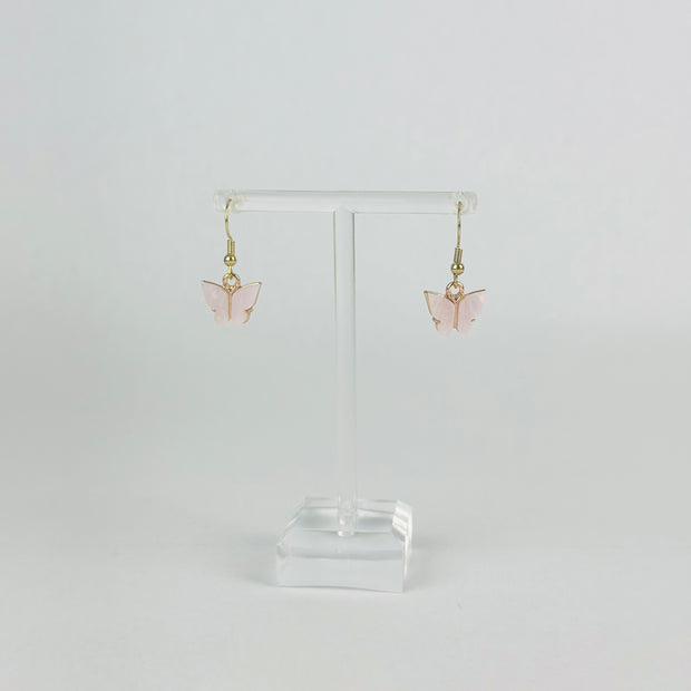 Petal Pink Mariposa Earrings