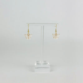 Ivory White Mariposa Earrings