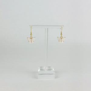 Ivory White Mariposa Earrings