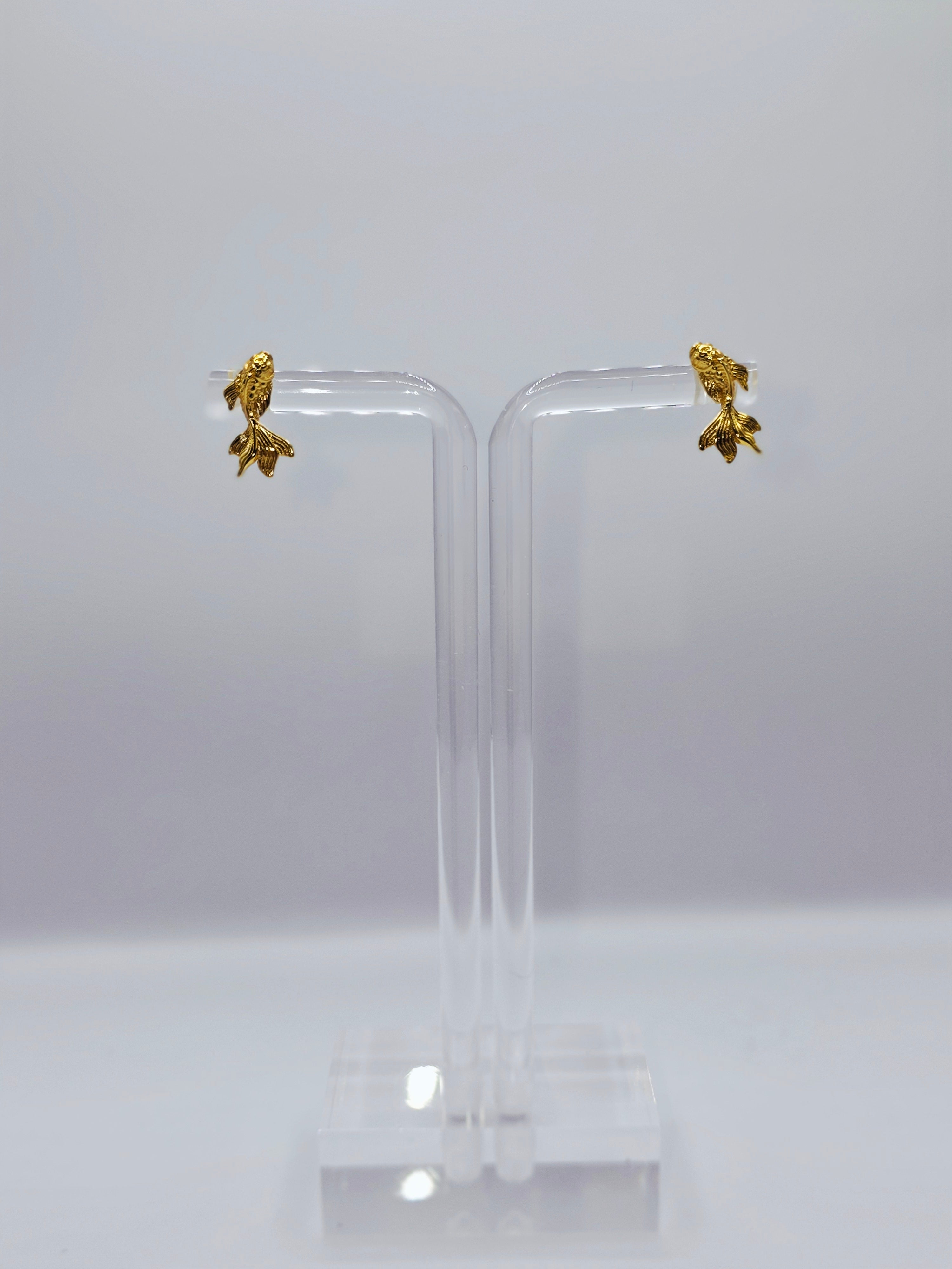 Golden Serenity Earrings