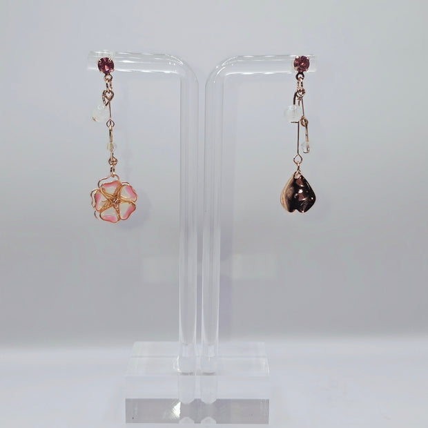 Cherry Blossom Flower Earrings