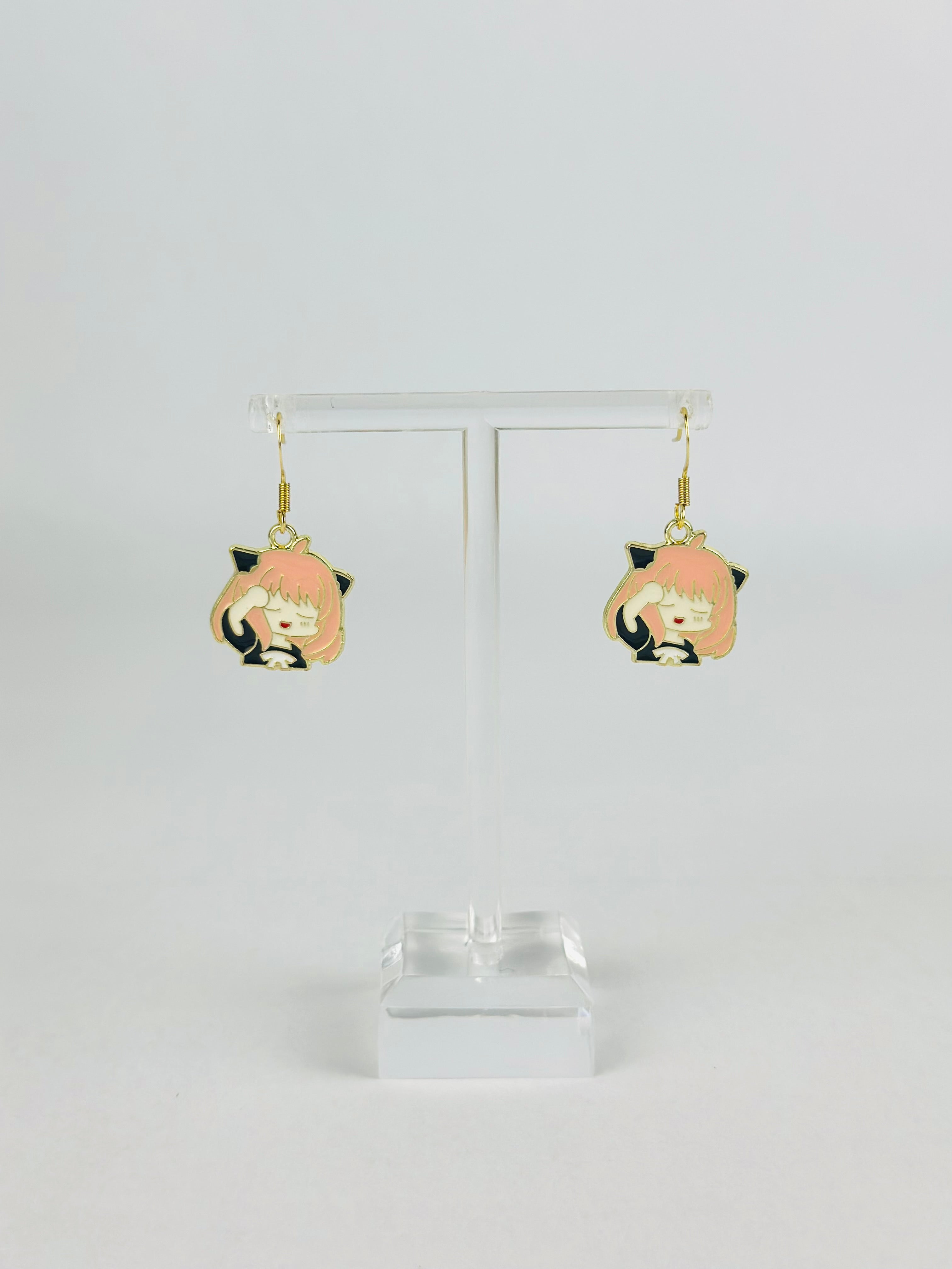 Spy X Family Satisfied Anya Earrings