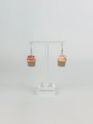 Velvet Vanilla Cupcake Earrings