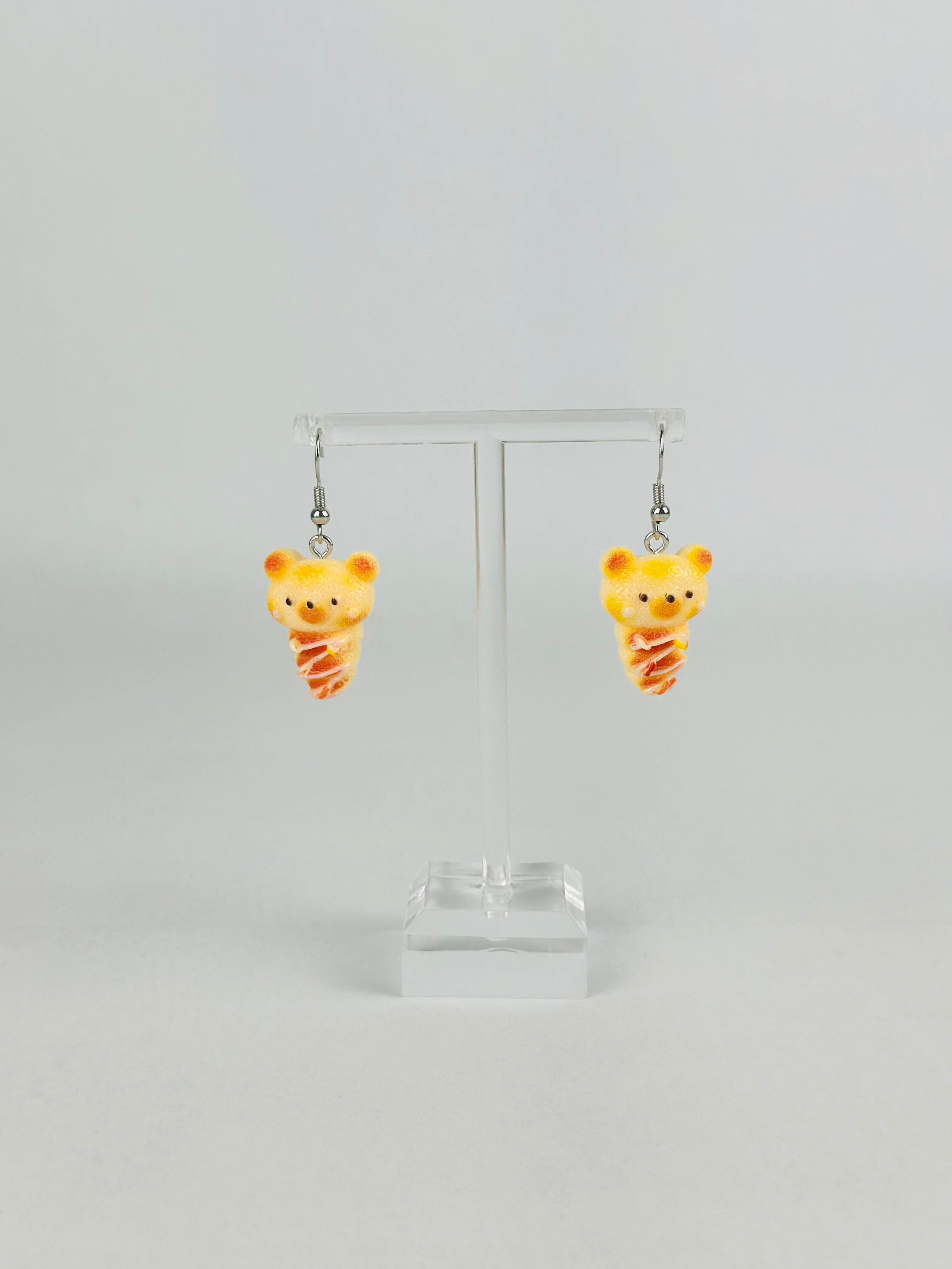 Cubby Bear Pastry Earrings