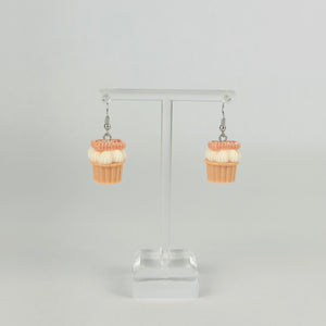 Vanilla Crumble Cupcake Earrings