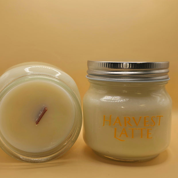 Harvest Latte Body Oil Candle