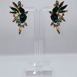 Green Whisper Hummingbird Earrings