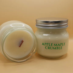Apple Maple Crumble Body Oil Candle