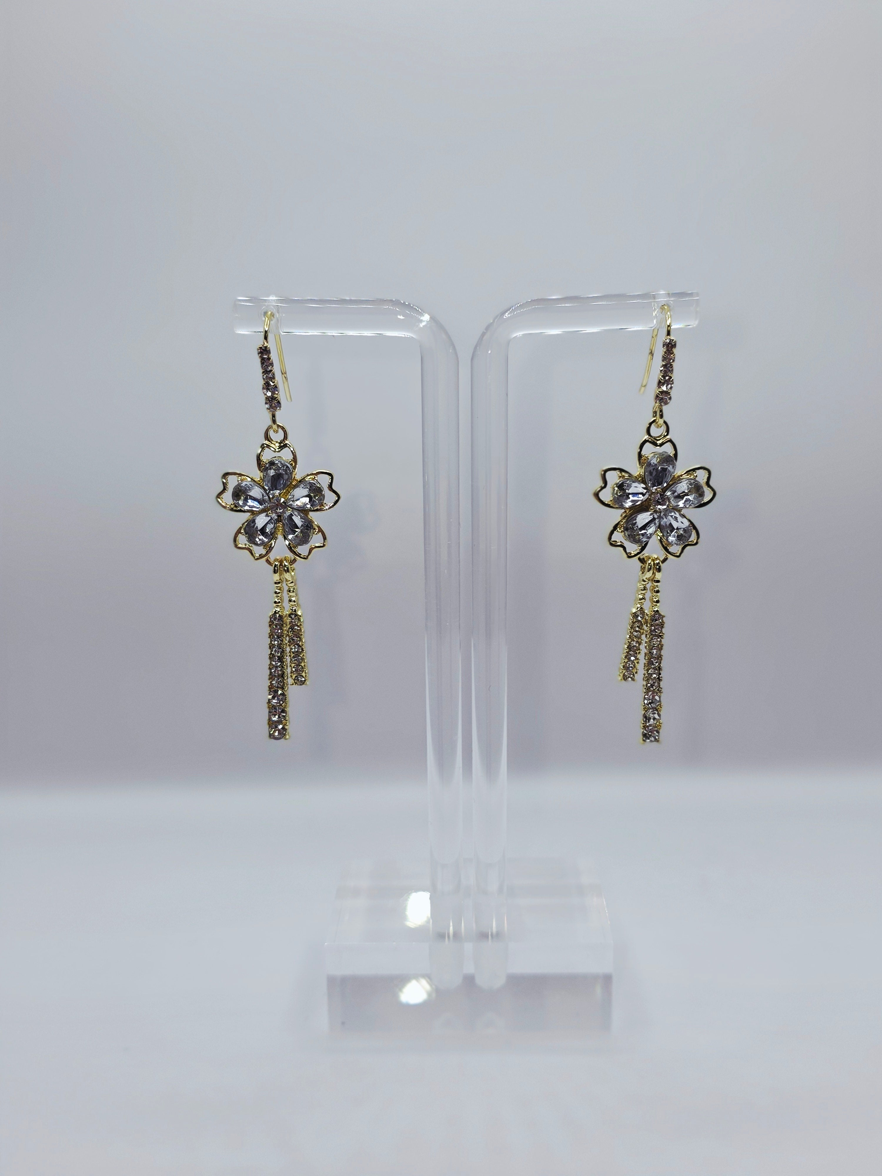 Sakura Tassel Earrings