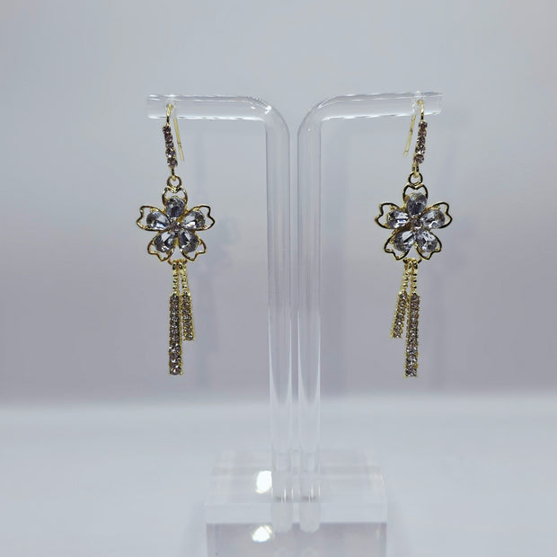 Sakura Tassel Earrings
