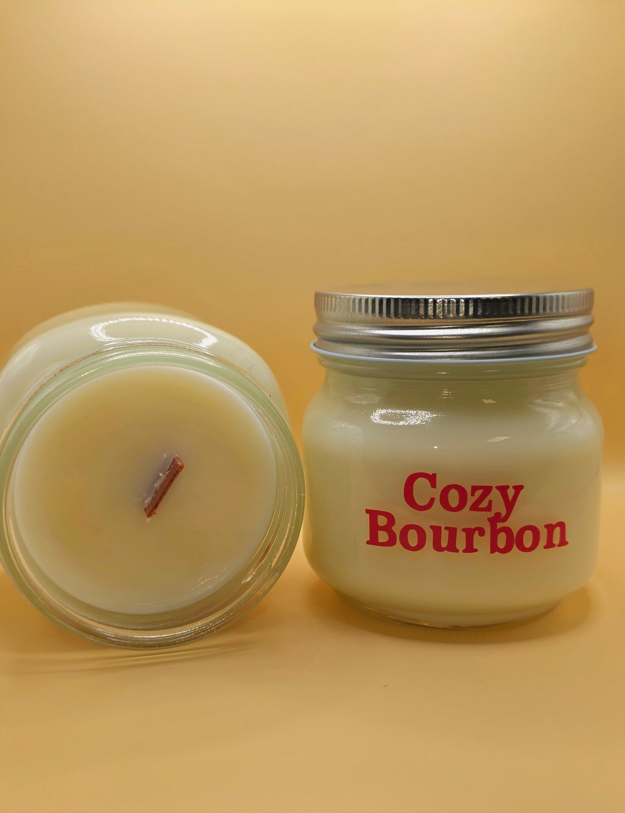 Cozy Bourbon Body Oil Candle