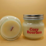 Cozy Bourbon Body Oil Candle