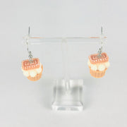 Vanilla Crumble Cupcake Earrings