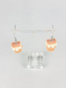 Vanilla Crumble Cupcake Earrings