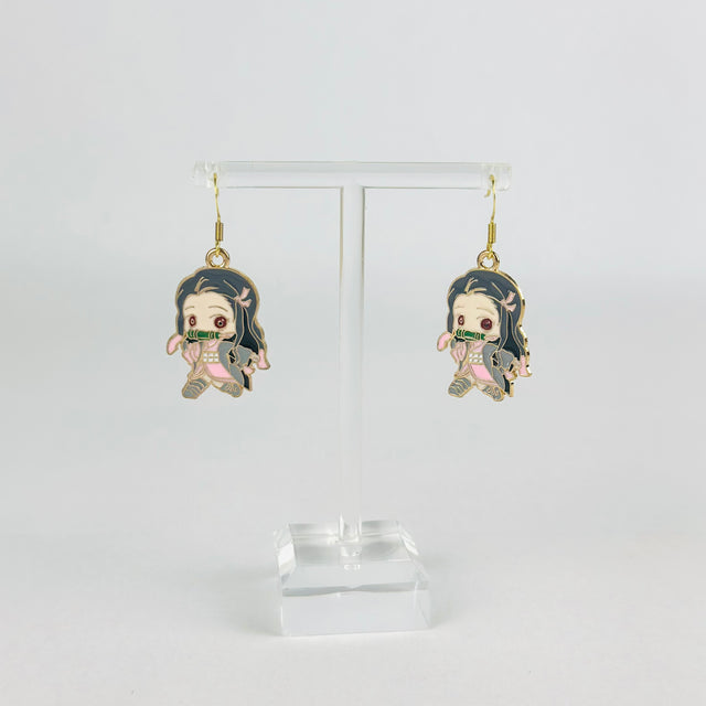 Demon Slayer: Nezuko Earrings