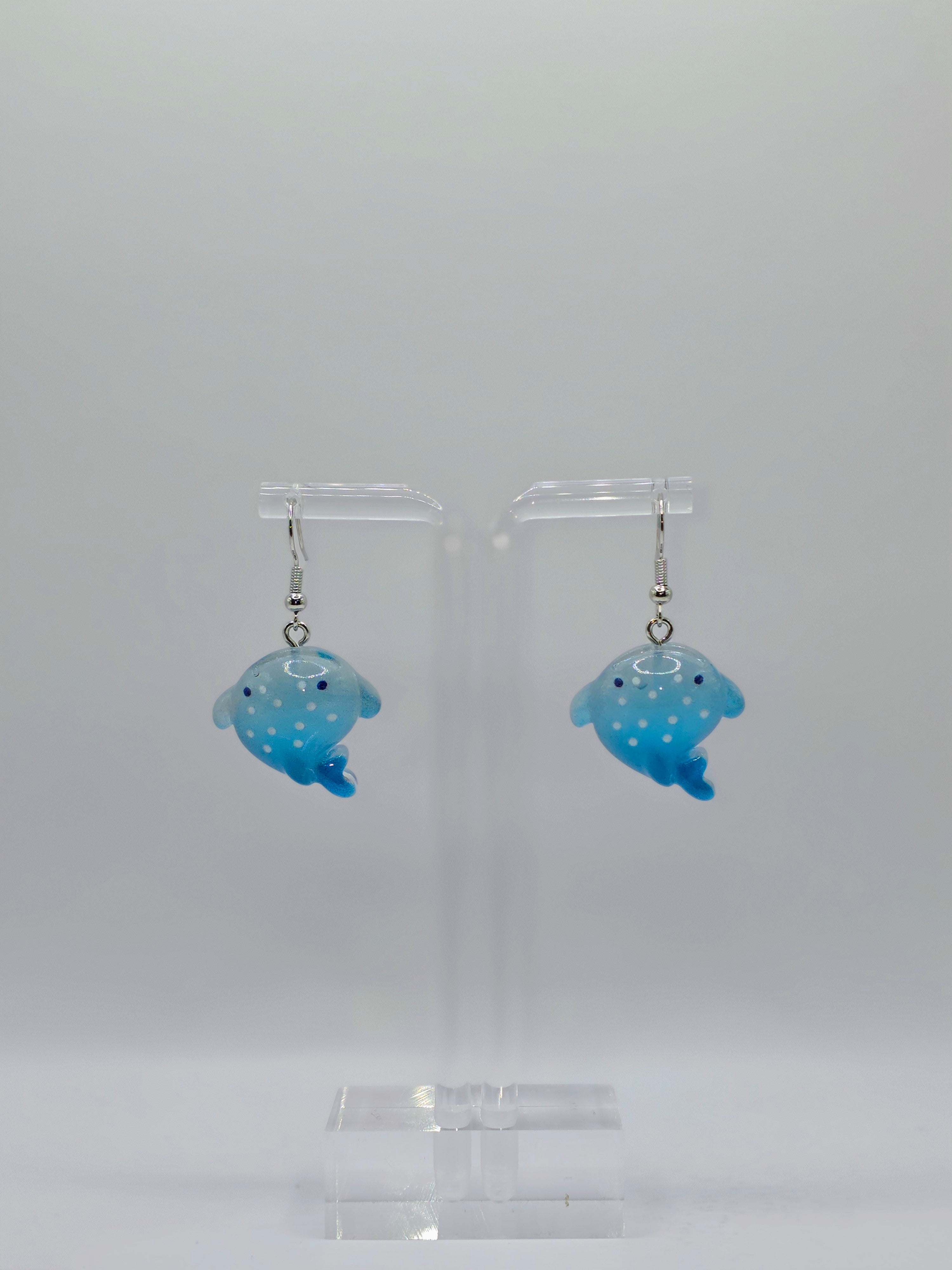 Cute Whale Shark Earrings