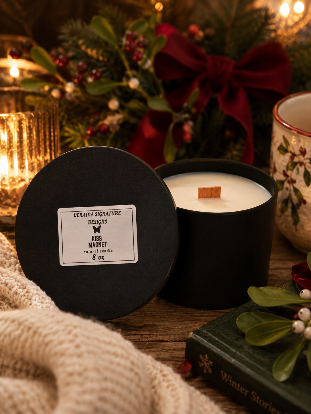Kiss Magnet Soy Candle