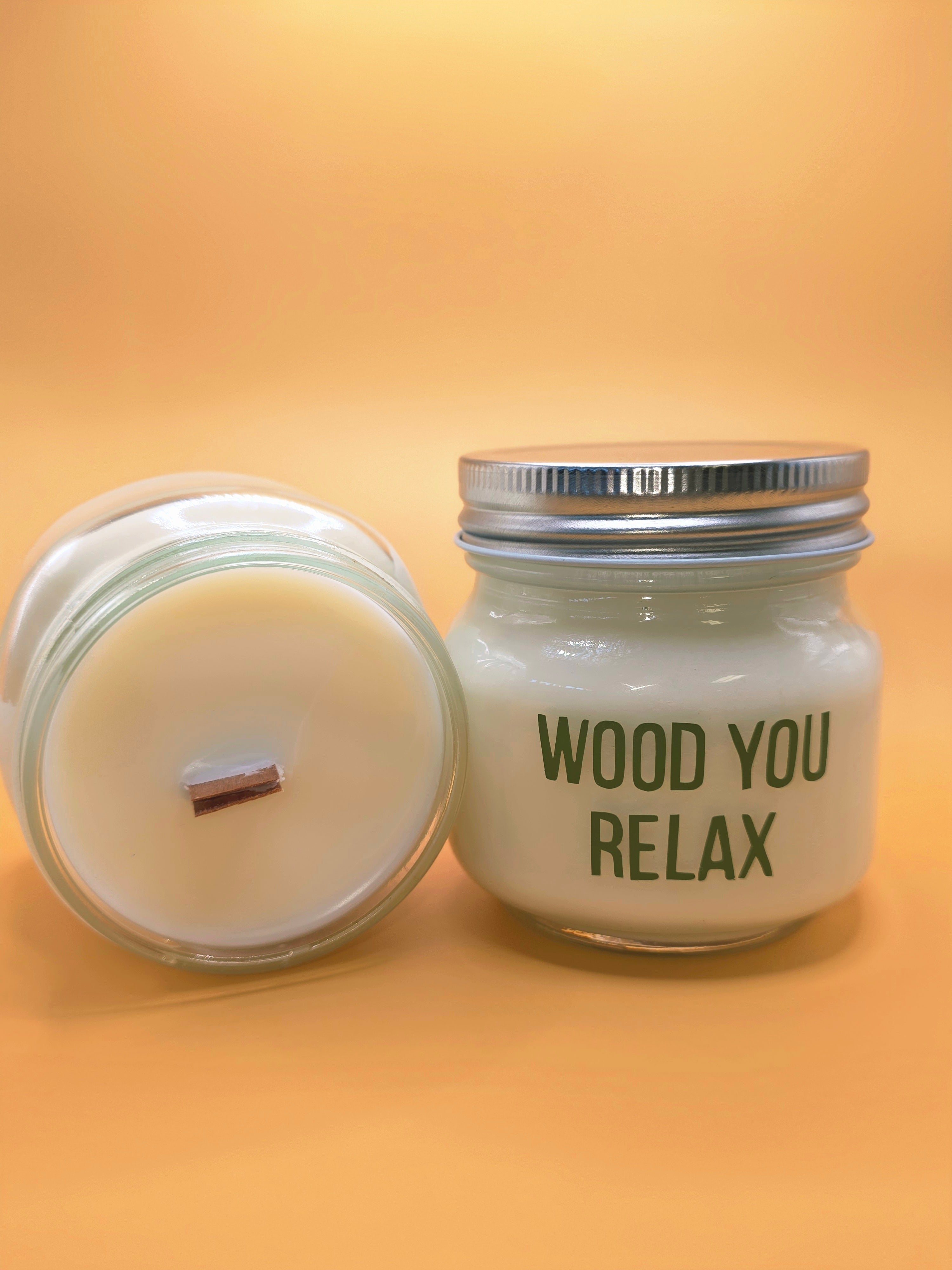Wood You Relax Body Oil Candle