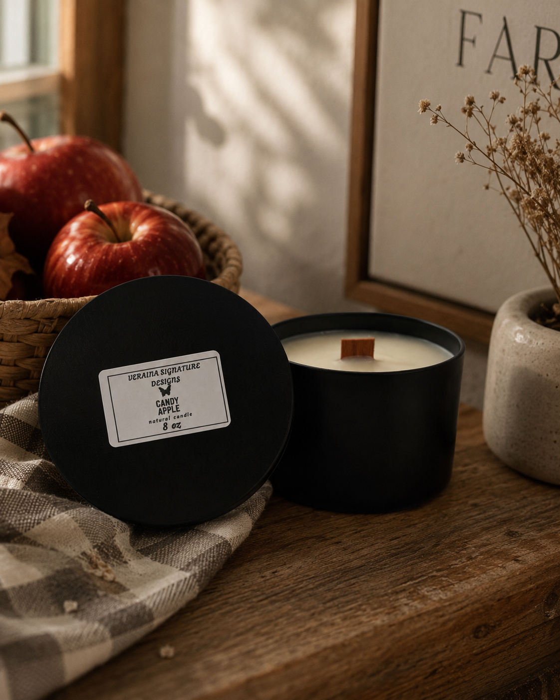 Candy Apple Soy Wax Candle