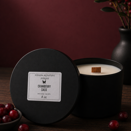 Cranberry Sass Soy Candle