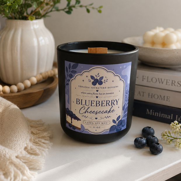 Blueberry Cheesecake Soy Candle 11oz