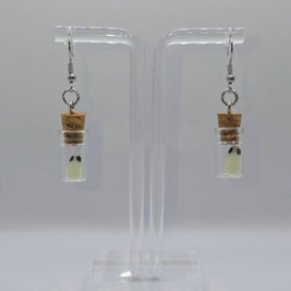 Glow in the Dark Ghost Jar Earrings