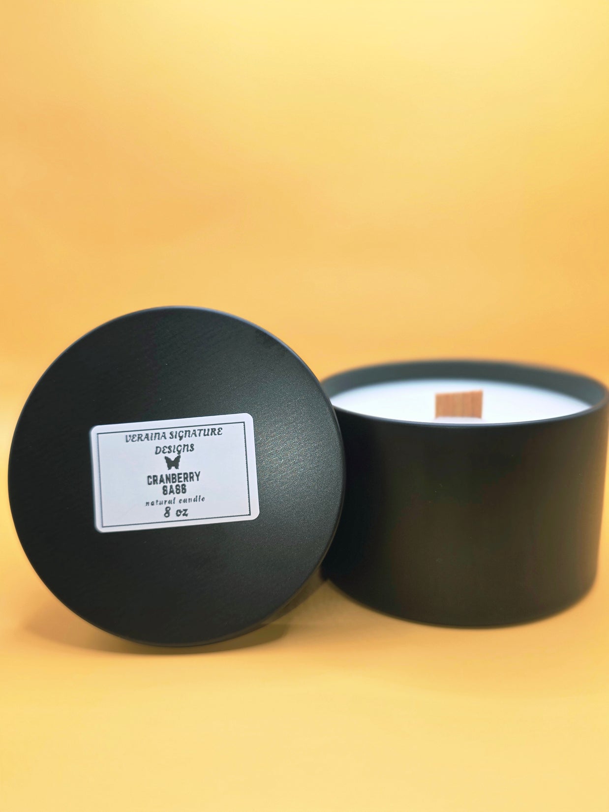 Cranberry Sass Soy Candle