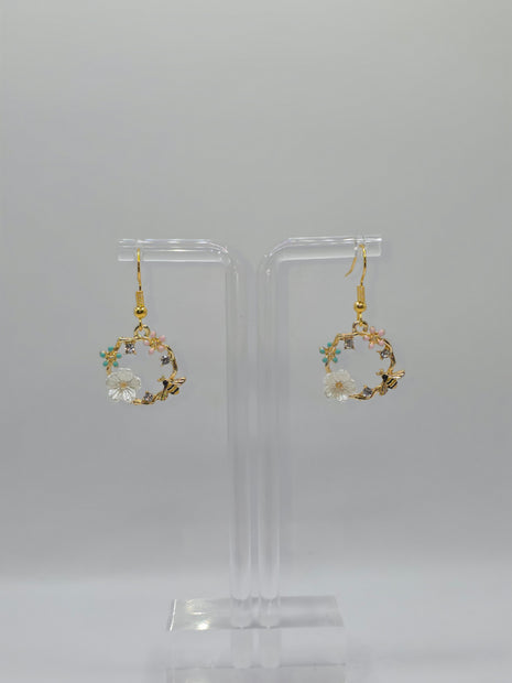 Spring Wreaths Earrings