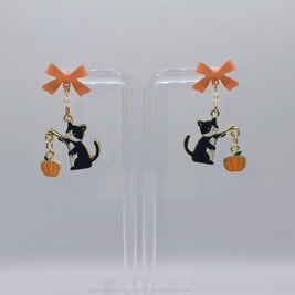Autumn Kitty Earrings