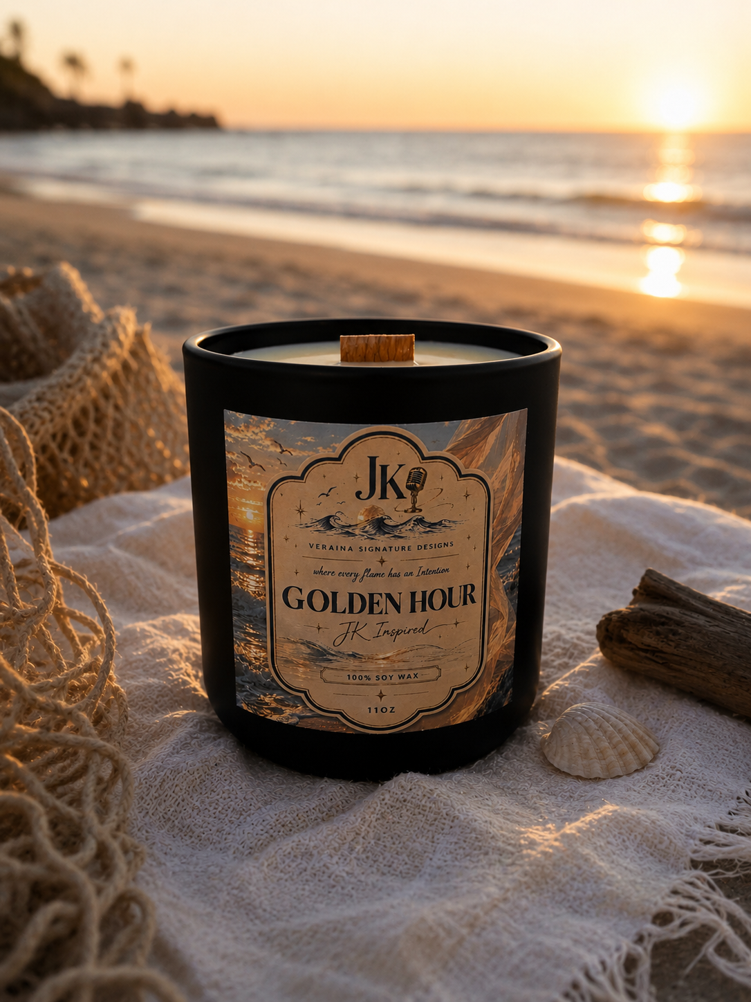 Golden Hour - Jk Inspired Soy Candle 11oz