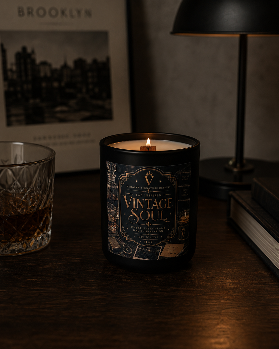Vintage Soul - V Inspired Soy Candle 11oz