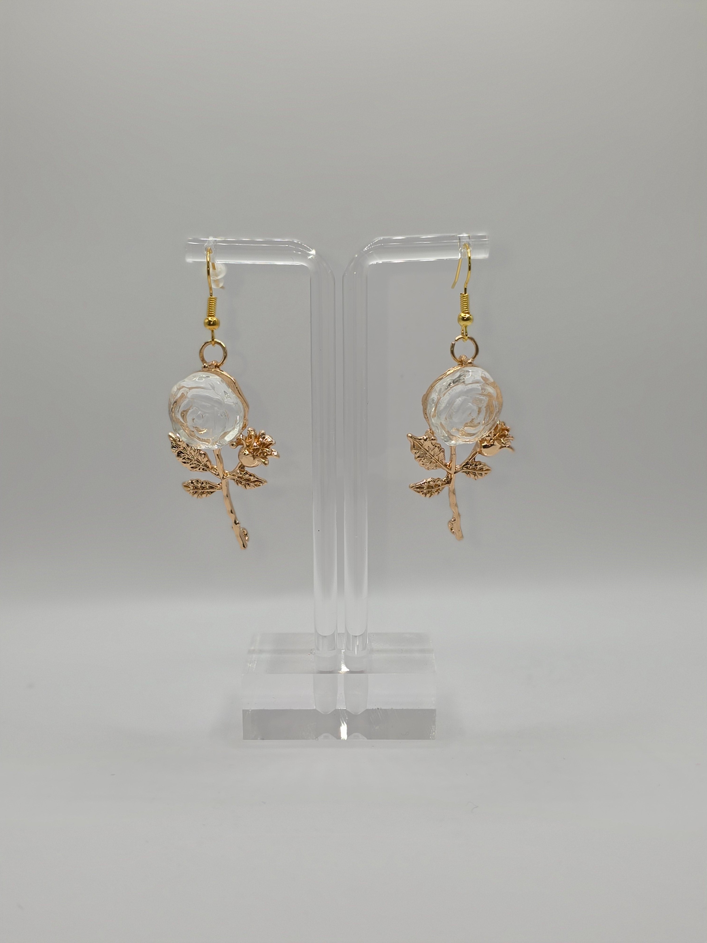 Timeless Rose Earrings