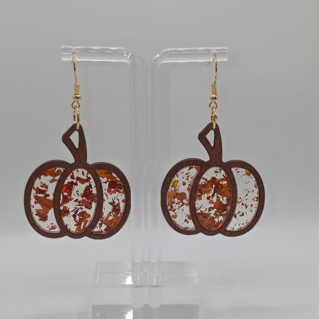 Autumn Pumpkin Earrings