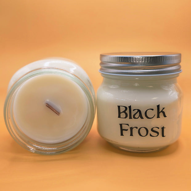 Black Frost Body Oil Candle