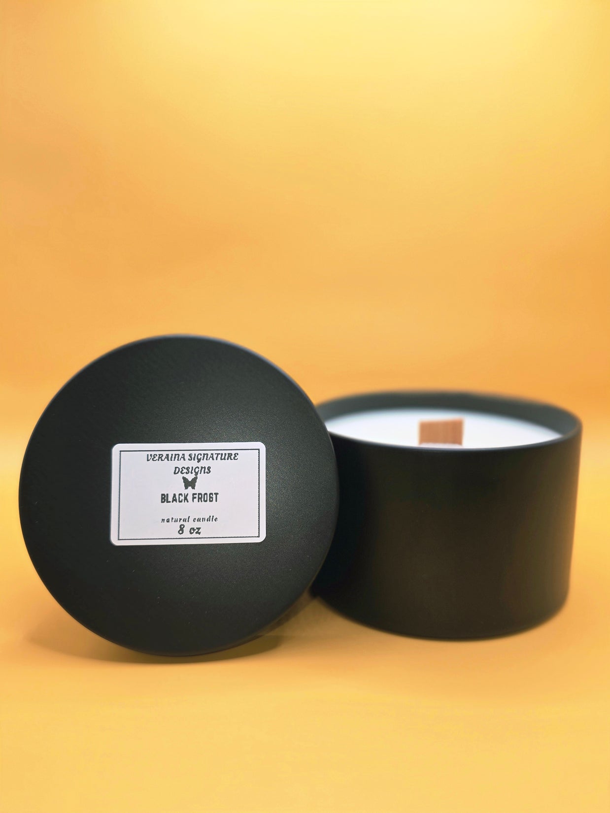 Black Frost Soy Candle