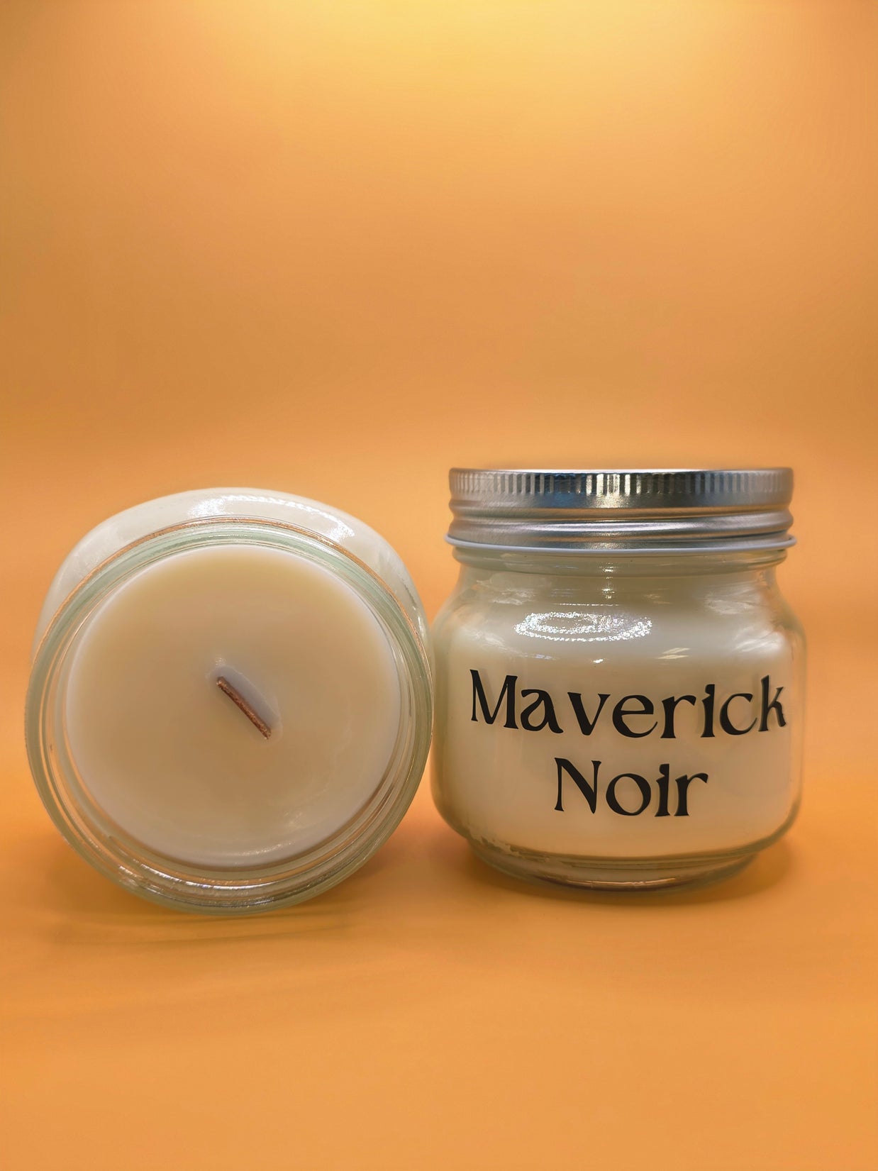 Maverick Noir Body Oil Candle