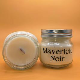Maverick Noir Body Oil Candle