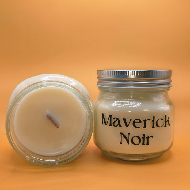 Maverick Noir Body Oil Candle