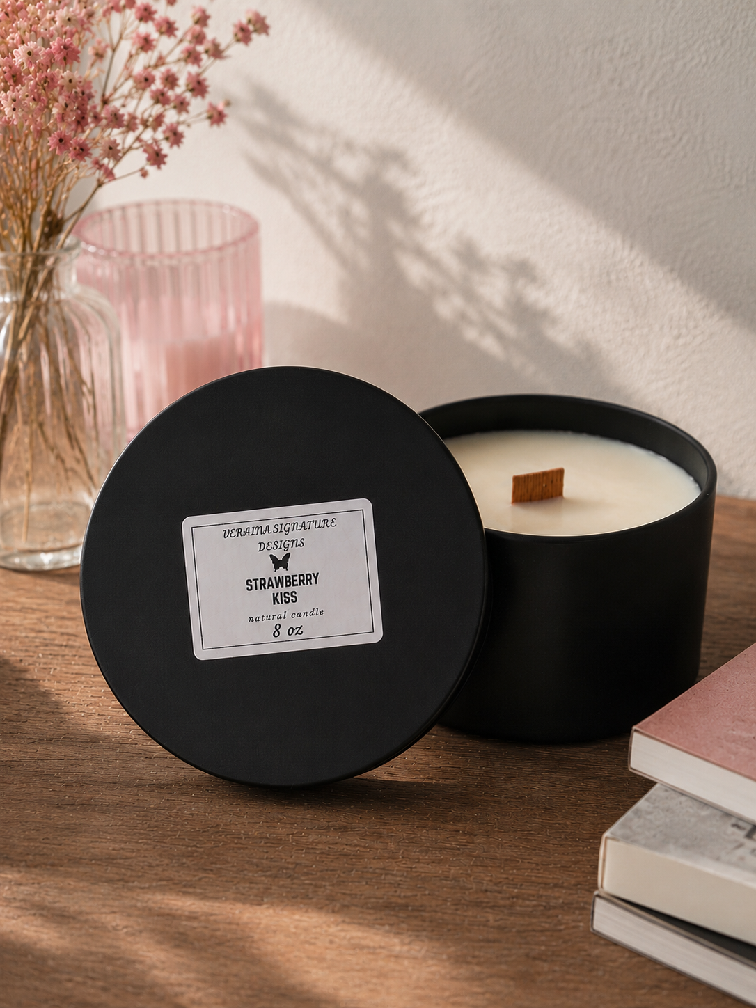 Strawberry Kiss Soy Candle