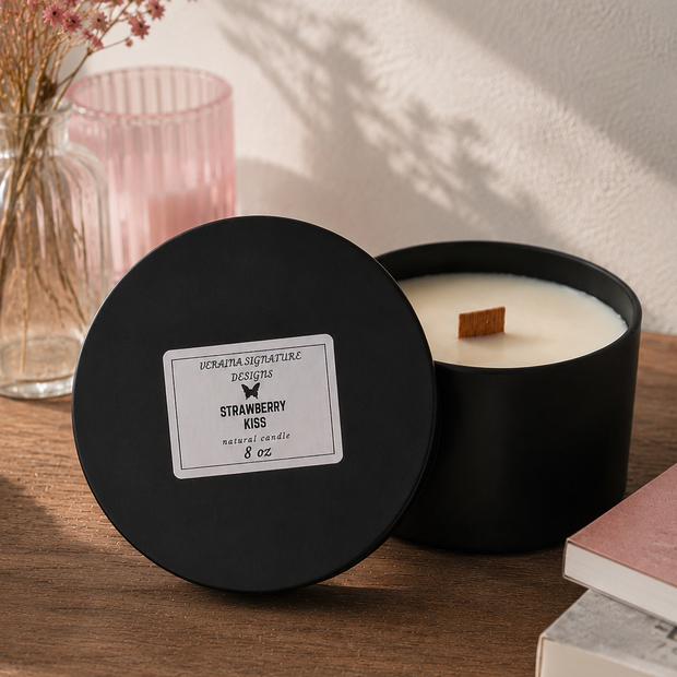Strawberry Kiss Soy Candle
