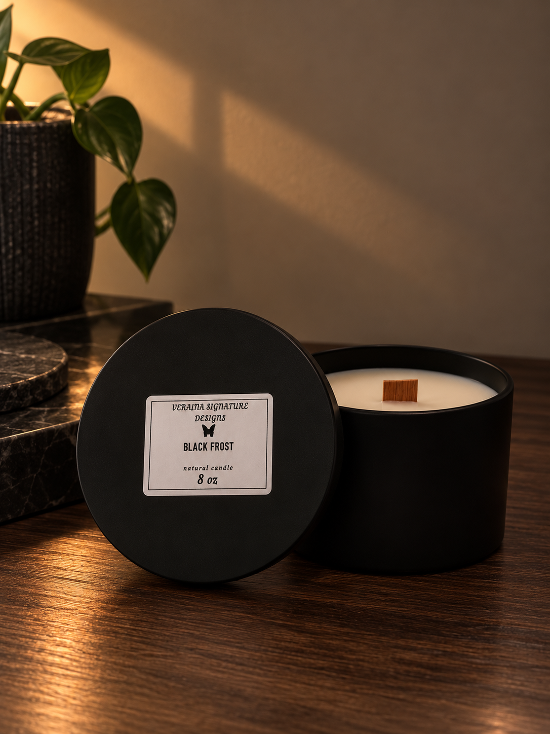 Black Frost Soy Candle