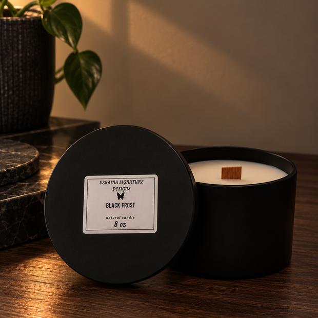 Black Frost Soy Candle
