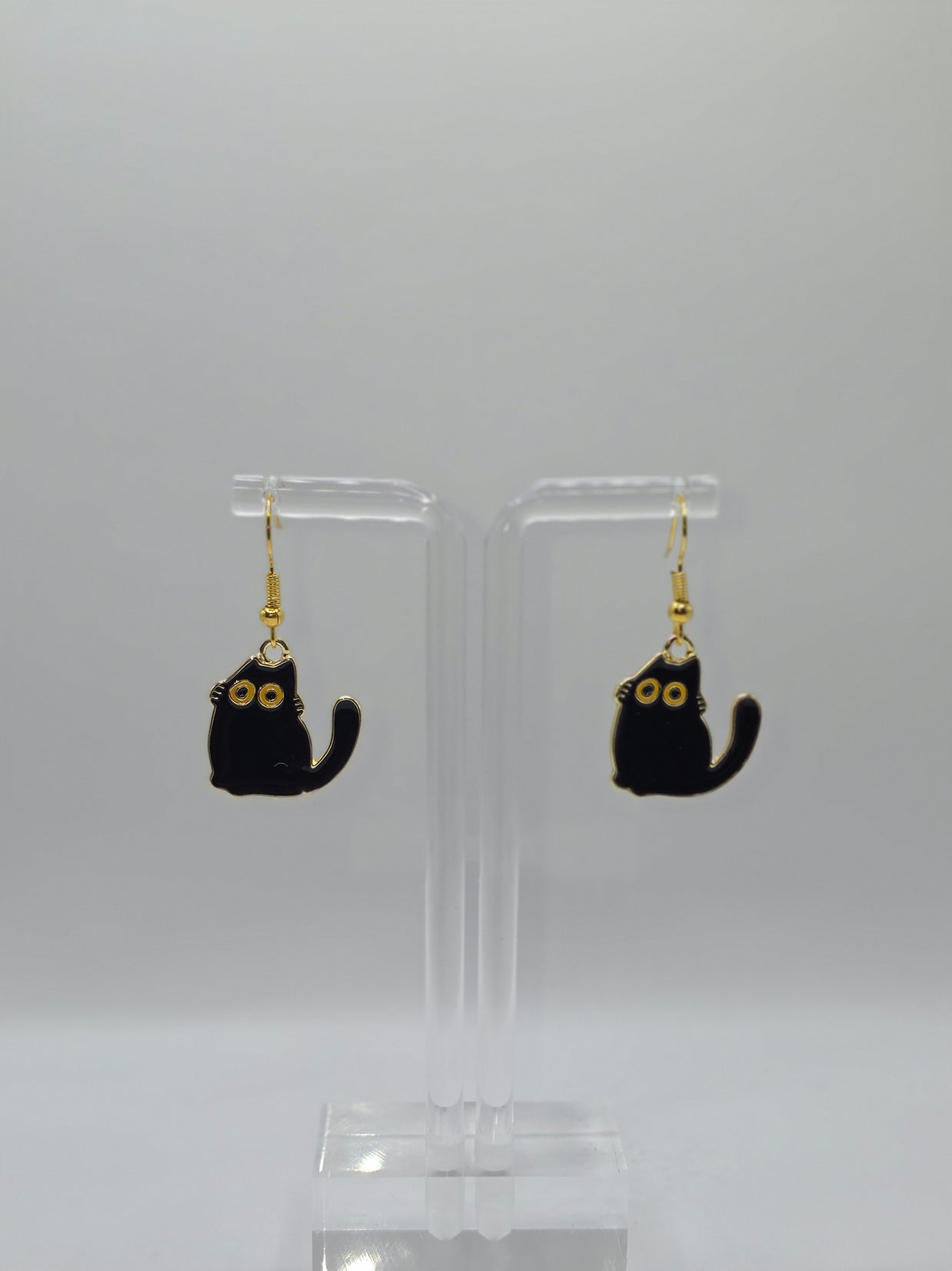 Awkward Cat Earrings