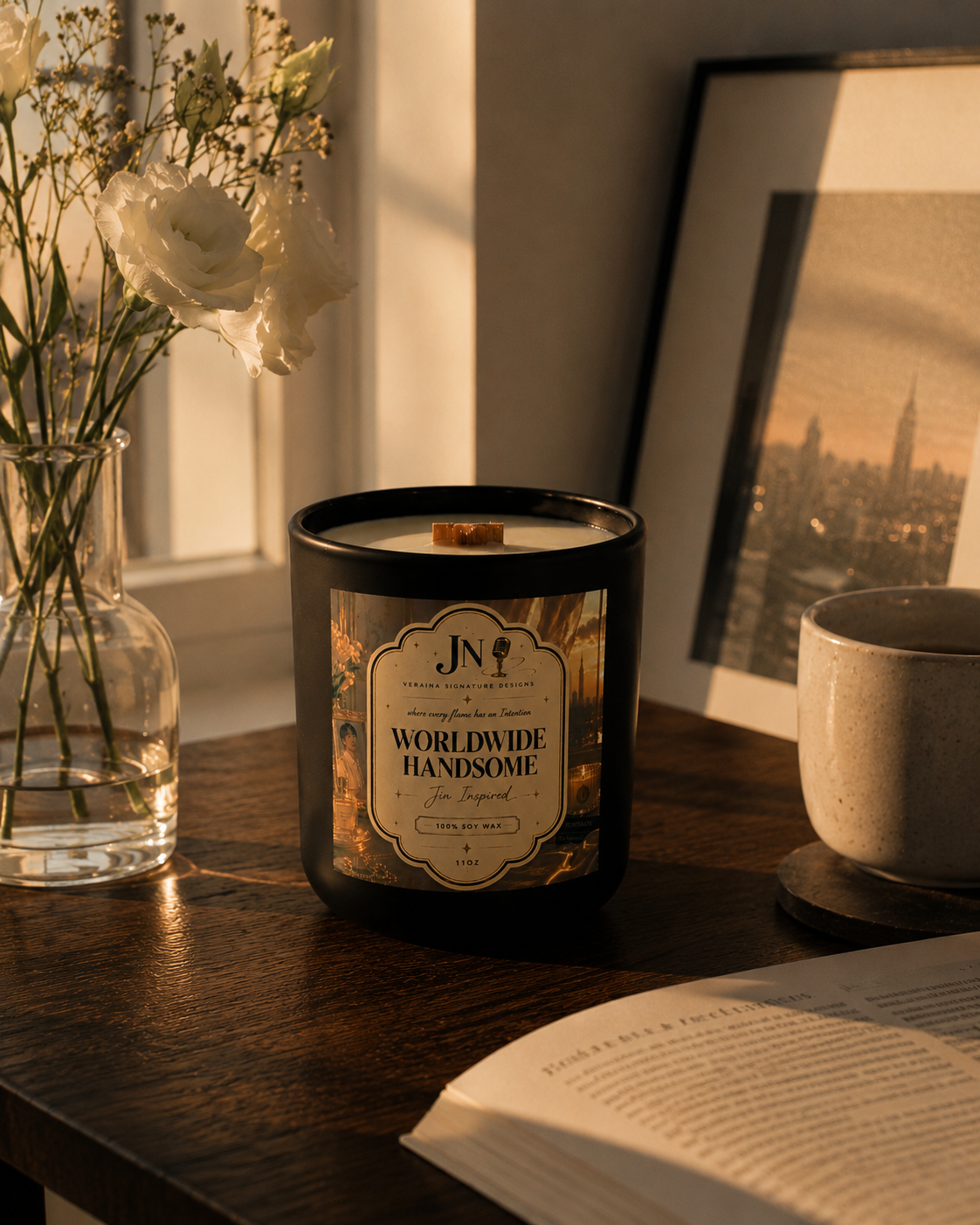 Worldwide Handsome - Jin inspired Soy Candle 11oz