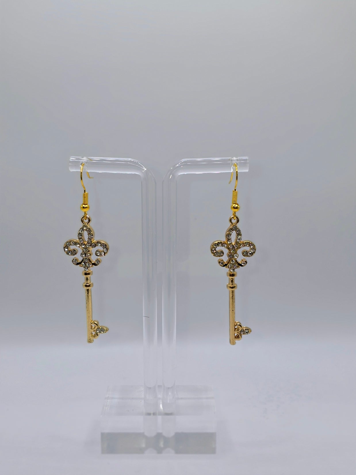 Royal Key Earrings
